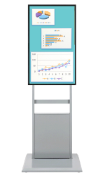 42inchディスプレイ縦位置取付例